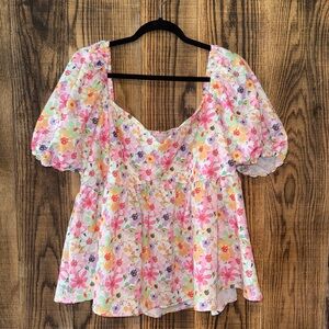 Floral blouse